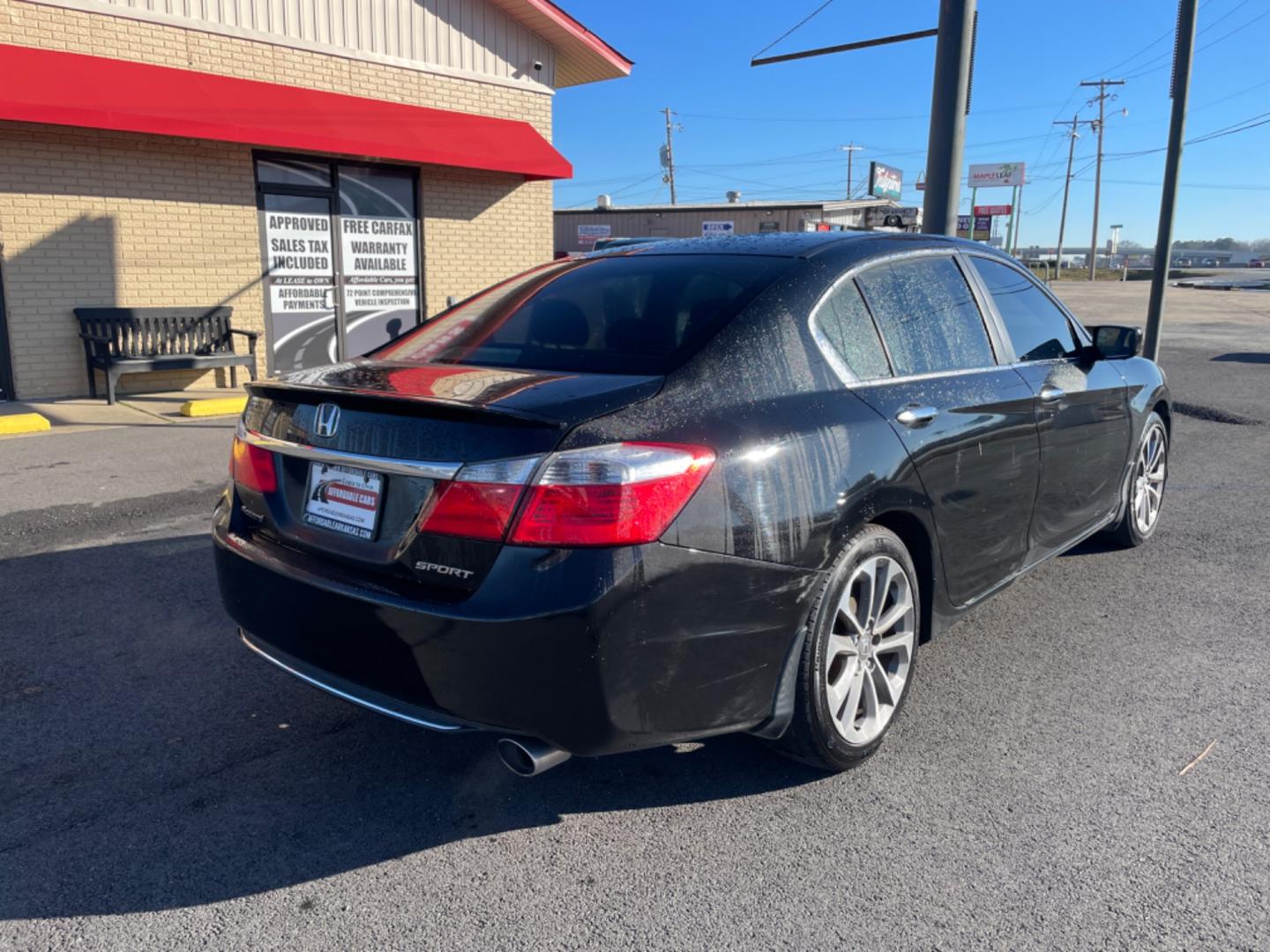 2013 Black Honda Accord (1HGCR2F51DA) with an 4-Cyl, i-VTEC, 2.4 Liter engine, Automatic, CVT transmission, located at 8008 Warden Rd, Sherwood, AR, 72120, (501) 801-6100, 34.830078, -92.186684 - Photo#7